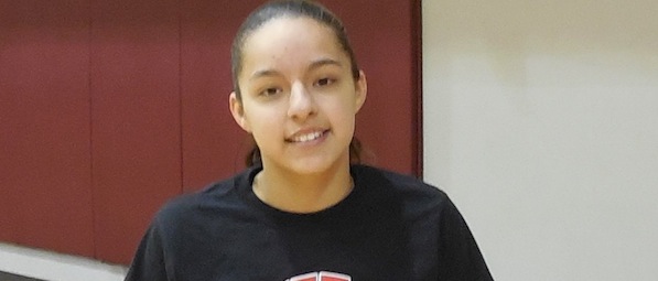 Amber Ramirez of San Antonio, Texas has emerged as one of the nation's top point guards. *Photo by Brandon Clay