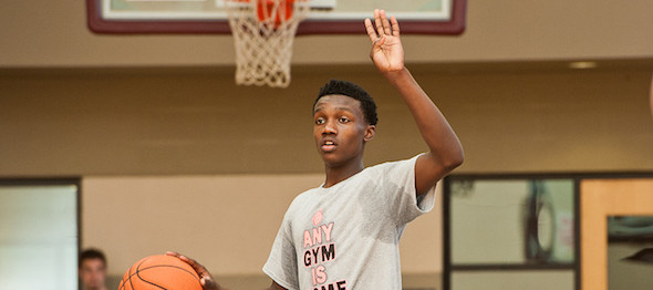 Class of 2016 point guard Jared Harper came to EBA All-American Camp ready to lead by example. *Ty Freeman / @TyPhotoG