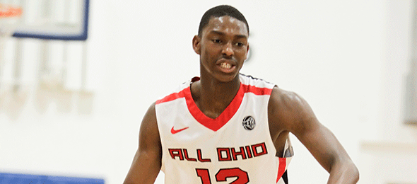 Class of 2015 guard Jalen Coleman of Indianapolis, Ind., is a shooting specialist who committed to the University of Illinois last night. Photo cred - Jon Lopez/Nike