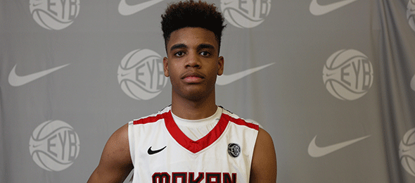 Class of 2015 forward Juwan Morgan of Waynesville, Mo., committed to Indiana University last night. Look for him to bring an interior presence to Bloomington, Ind. Photo cred - Jon Lopez/Nike