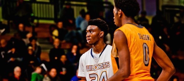 No. 4 Class of 2015 prospect Jaylen Brown was focused on Day One in Colorado. Ty Freeman / @typhotog
