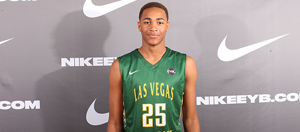 Class of 2017 wing Charles O'Bannon of Las Vegas, Nev., is proving to be one of the best play-makers nationally. His #BCSReport Player Card is here. Photo cred - Jon Lopez/Nike