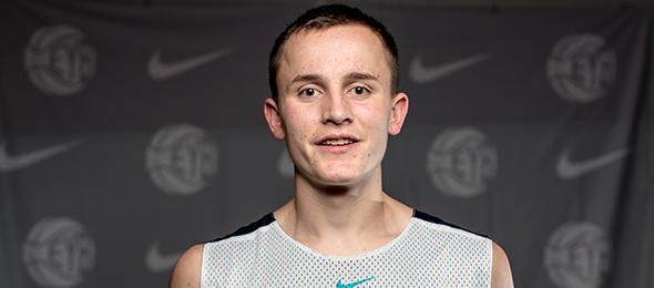 Class of 2016 post Mitch Lightfoot of Gilbert, Ariz., will fit in perfectly in Lawrence, Ks. His game on his #BCSReport Player Card. Photo cred - Jon Lopez/Nike