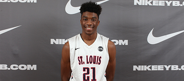 Class of 2016 forward Xavier Sneed of St. Louis, Mo., is headed to Kansas State. More on his game on his #BCSReport Player Card. Photo cred - Jon Lopez/Nike
