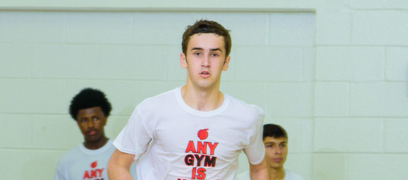 Class of 2019 guard Quinn Richey came ready to shine at the Elite Basketball Academy Super 64 Camp. (photo by Ty Freeman)